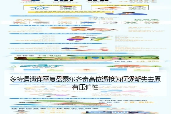 多特遭遇连平复盘泰尔齐奇高位逼抢为何逐渐失去原有压迫性